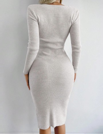 Rochie midi Shein, bej