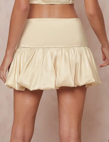 Fustă mini Shein, crem