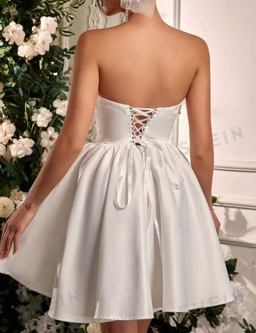 Rochie mini Shein, alb