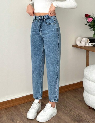 Jeans Shein, albastru