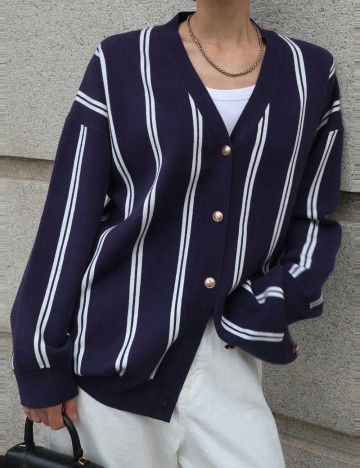 Cardigan Shein, albastru