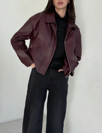 Jachetă Shein, vișiniu