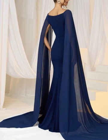 Rochie de ocazie Shein, albastru