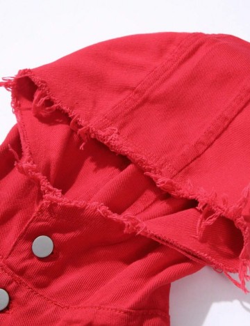 Jachetă Shein, roșu