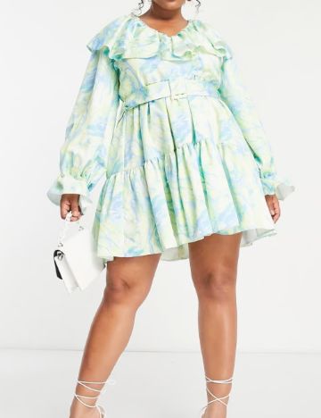 Rochie mini ASOS, mix culori