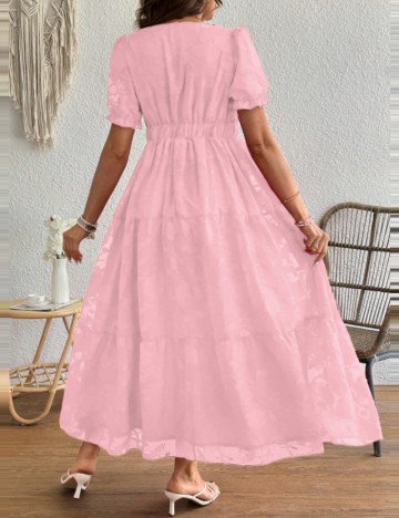 Rochie maxi Shein, roz