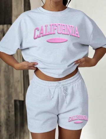 Compleu Shein Curve+, gri