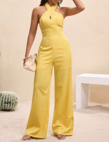 Salopetă Shein, galben