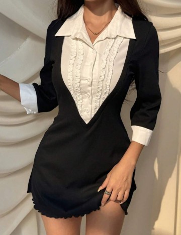 Rochie mini Shein, negru