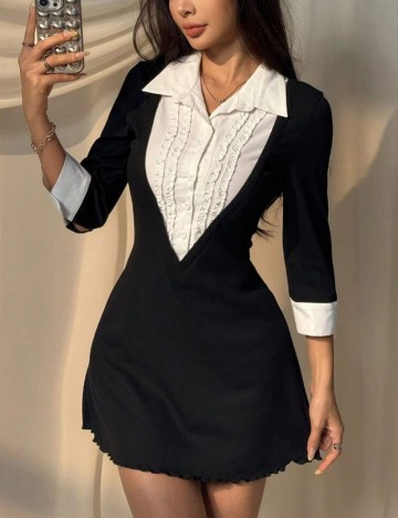 Rochie mini Shein, negru