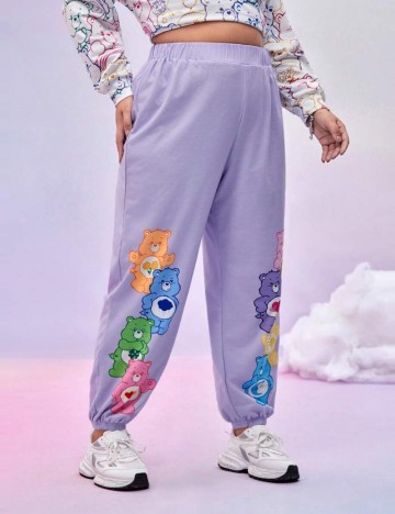 Pantaloni Shein, mov