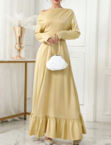 Rochie maxi Shein, galben
