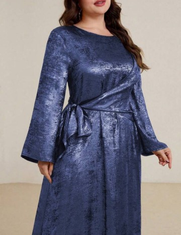 Rochie maxi Shein Curve+, albastru