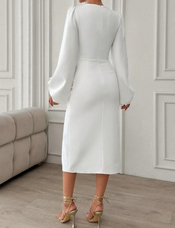 Rochie maxi Shein, alb