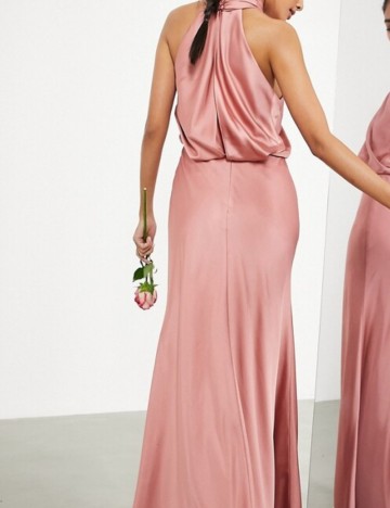 Rochie maxi ASOS, roz