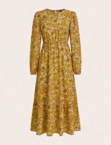 Rochie maxi Shein, galben