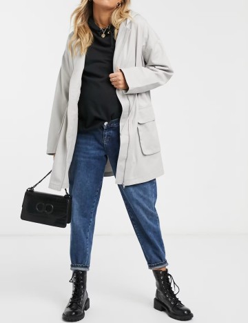 Jachetă ASOS, gri