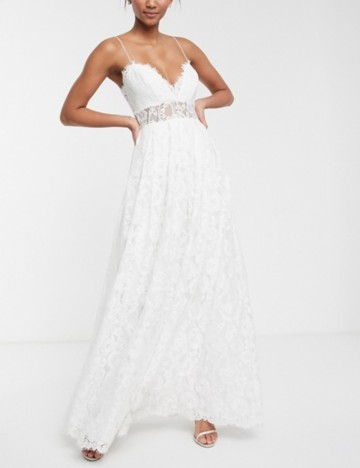 Rochie de ocazie și bridal ASOS, alb