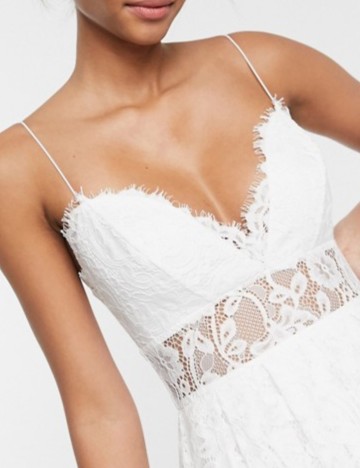 Rochie de ocazie și bridal ASOS, alb