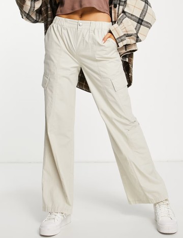 Pantaloni ASOS, crem