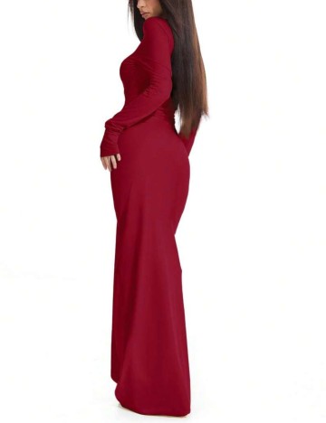 Rochie maxi Shein, vișiniu