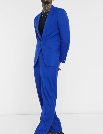 Sacou ASOS, albastru