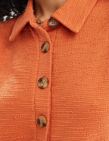 Salopetă lungă ASOS, portocaliu