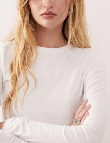 Bluză Collusion, alb