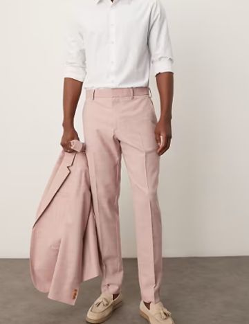 Pantaloni ASOS, roz