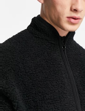 Jachetă ASOS, negru