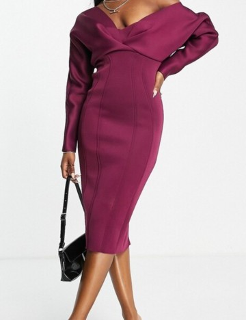 Rochie mini ASOS, vișiniu