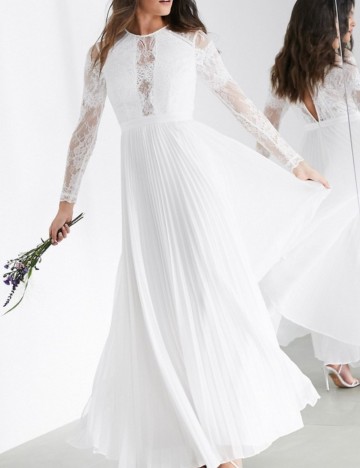 Rochie de ocazie și bridal ASOS, alb
