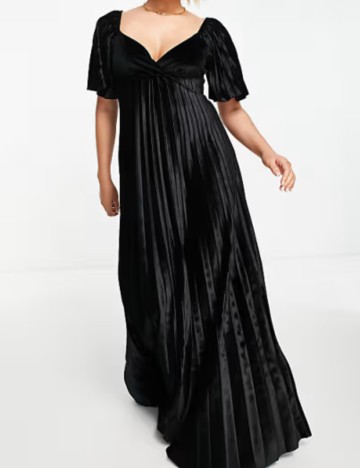 Rochie maxi ASOS, negru