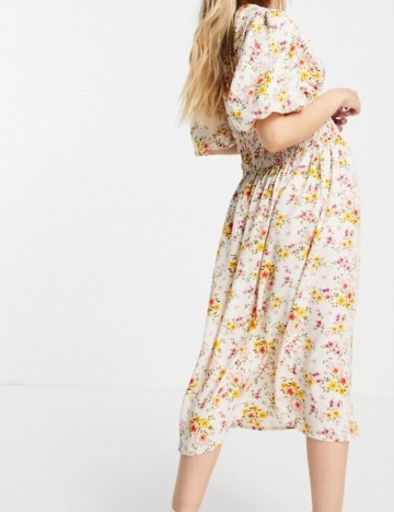 Rochie midi ASOS, mix culori