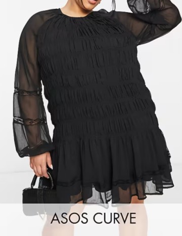 Rochie mini ASOS, negru