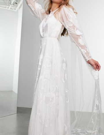 Rochie de ocazie și bridal ASOS, alb