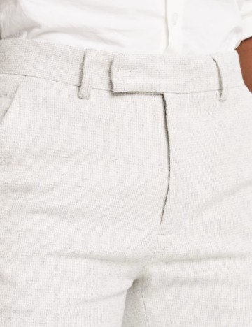Pantaloni de costum ASOS, gri