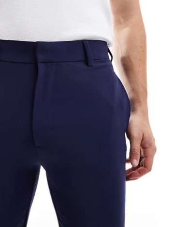Pantaloni ASOS, albastru