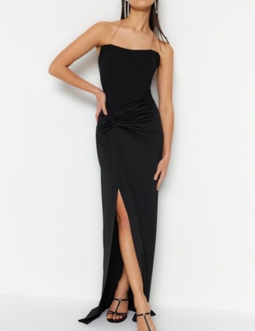 Rochie maxi TRENDYOL, negru