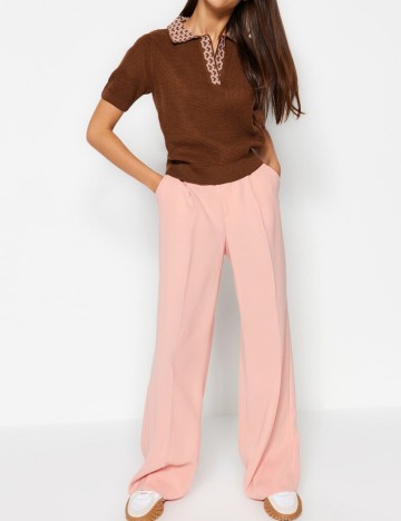 Bluză TRENDYOL, maro