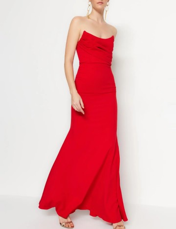Rochie maxi TRENDYOL, roșu