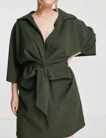 Rochie mini ASOS, kaki