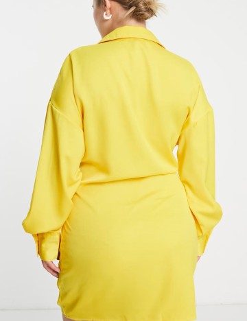 Rochie mini IN THE STYLE, galben