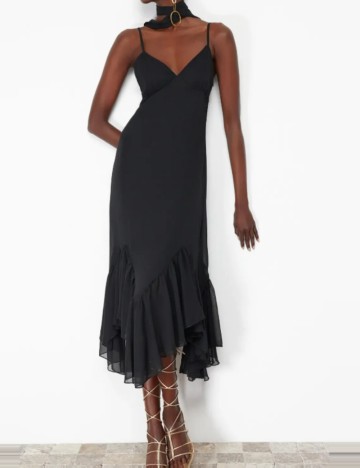 Rochie midi TRENDYOL, negru