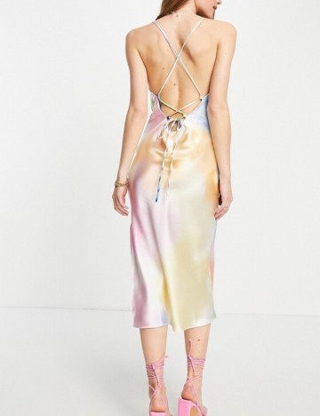 Rochie maxi ASOS, mix culori