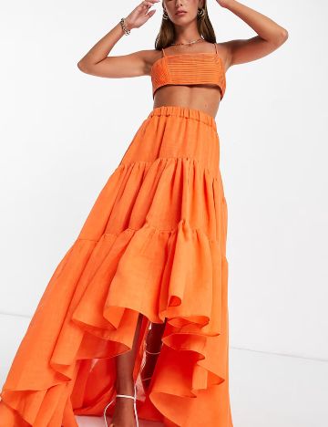 Top ASOS, portocaliu