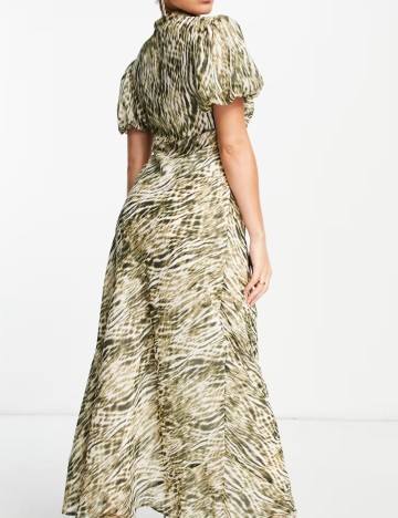 Rochie maxi ASOS, mix culori