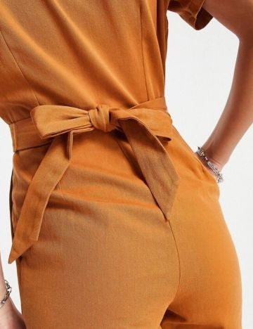 Salopetă lungă ASOS, cărămiziu