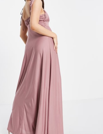 Rochie maxi ASOS, roz