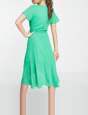 Rochie midi Style Cheat, verde